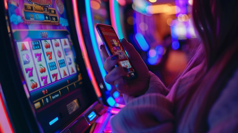 Filipino player browsing 789 ph slot game categories on a mobile phone